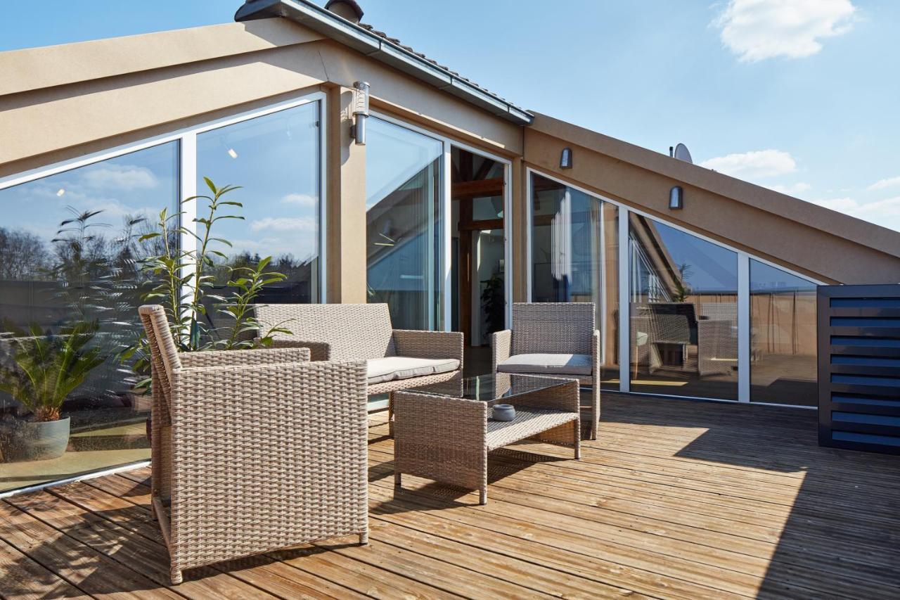 ⸨⸩ Sunset Penthouse: Messe - Siemens - Db - Man ⸨⸩ Apartment Нюрнберг Екстериор снимка