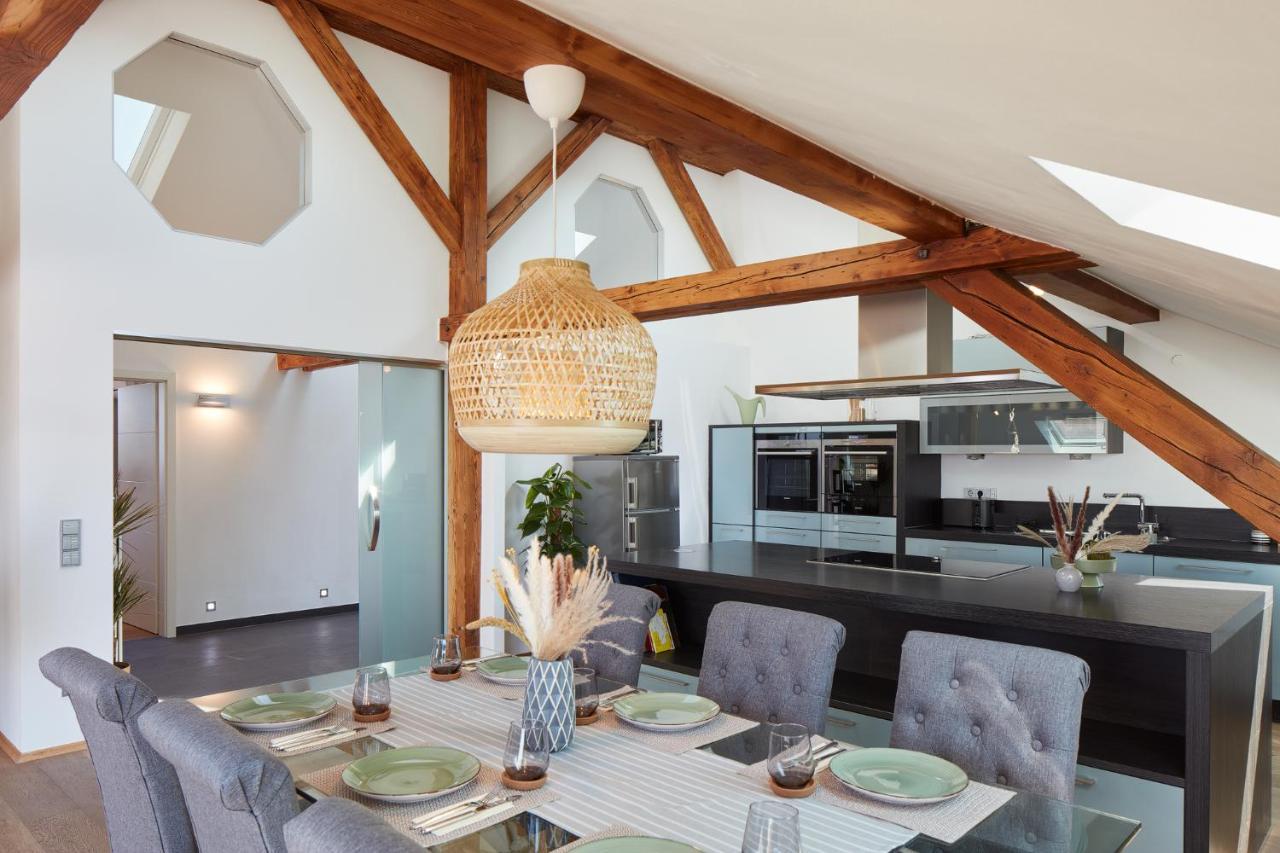 ⸨⸩ Sunset Penthouse: Messe - Siemens - Db - Man ⸨⸩ Apartment Нюрнберг Екстериор снимка